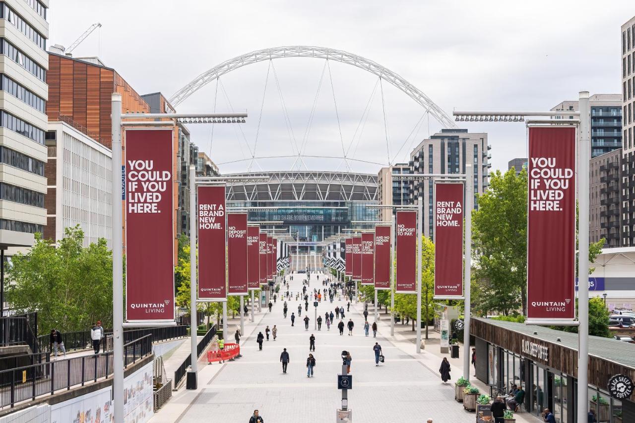 Livestay-Modern Apartments Next To Wembley Stadium Лондон Экстерьер фото